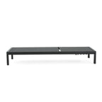 Chaise longue d'extérieur en aluminium Cape Coral (lot de 2) par Christopher Knight Home - 77,56 po x 25,20 po x 11,80 po