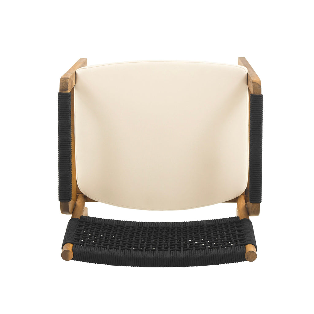 Ensemble de salle à manger d'extérieur Captef 5 pièces en bois d'acacia par Christopher Knight Home