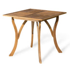 Ensemble de salle à manger d'extérieur Captef 5 pièces en bois d'acacia par Christopher Knight Home