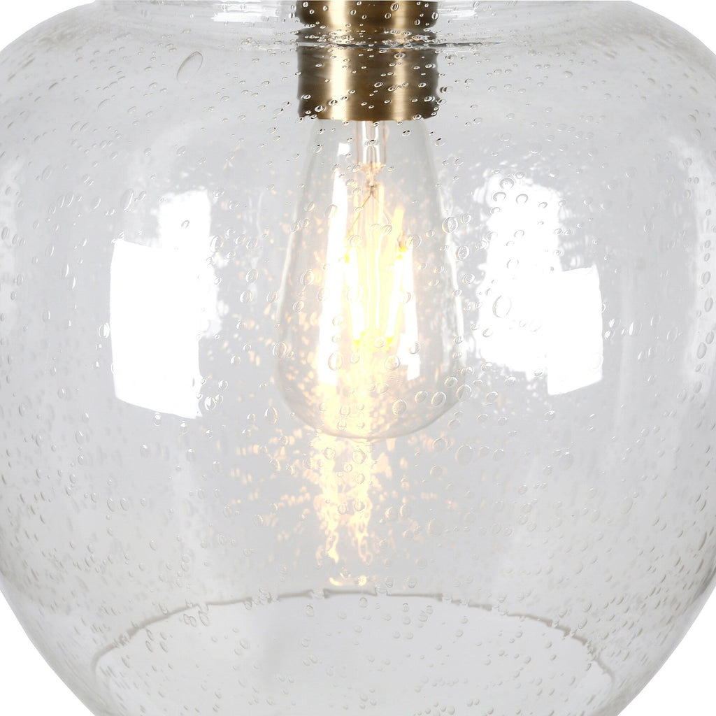 Lampadaire Verona Arc avec abat-jour en verre