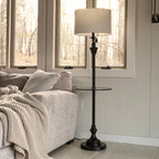 Lampe de table Choi 22 Chinoiserie, bleu/blanc (lot de 2) par JONATHAN Y