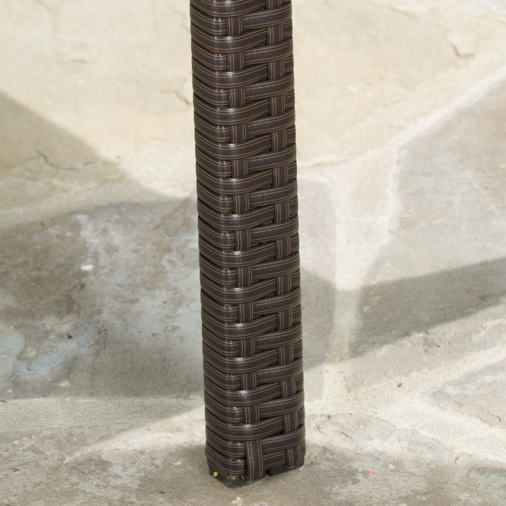 Ensemble bistrot 3 pièces en osier Elba par Christopher Knight Home