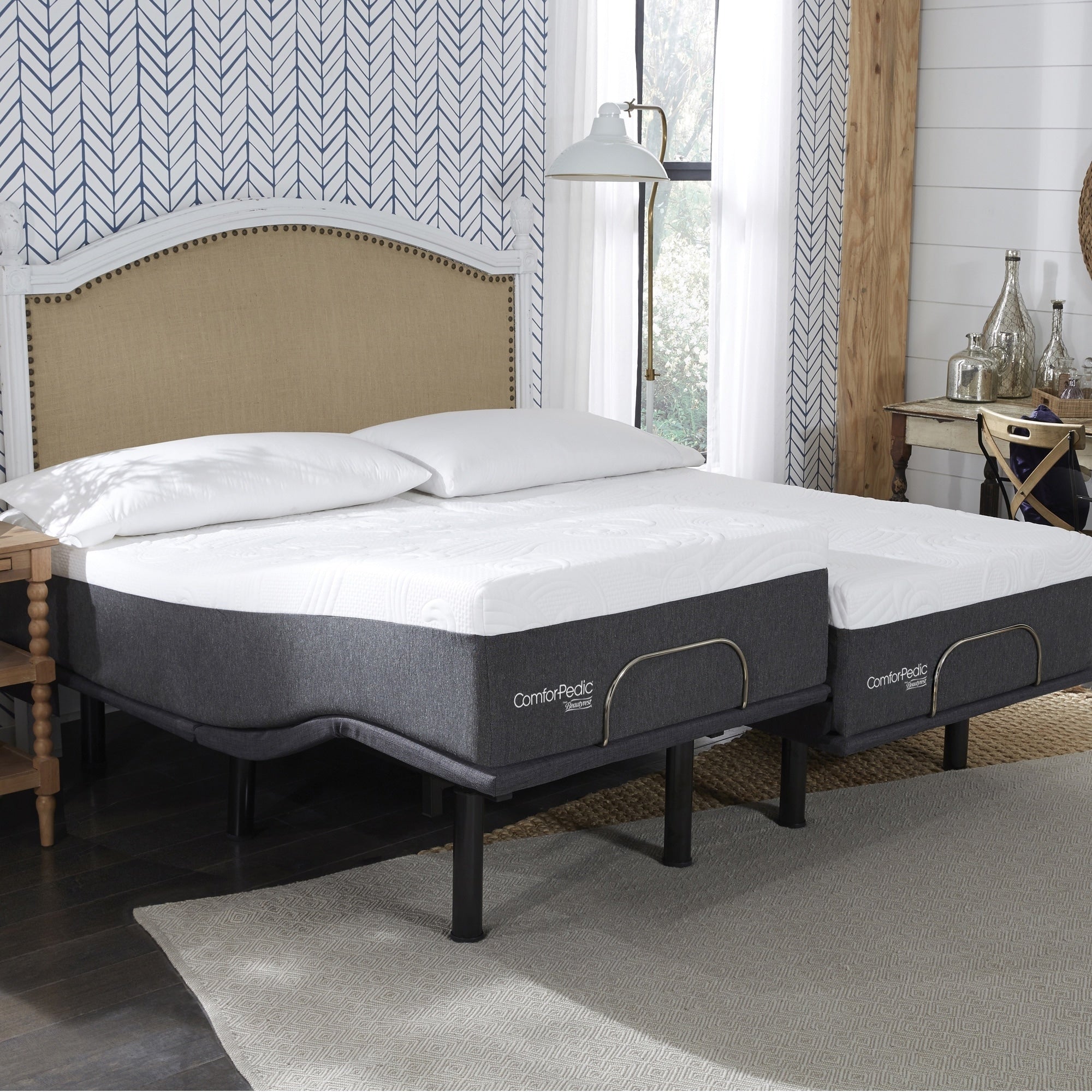 Ensemble matelas et lit réglable ComforPedic de BeautyRest de 14 pouces