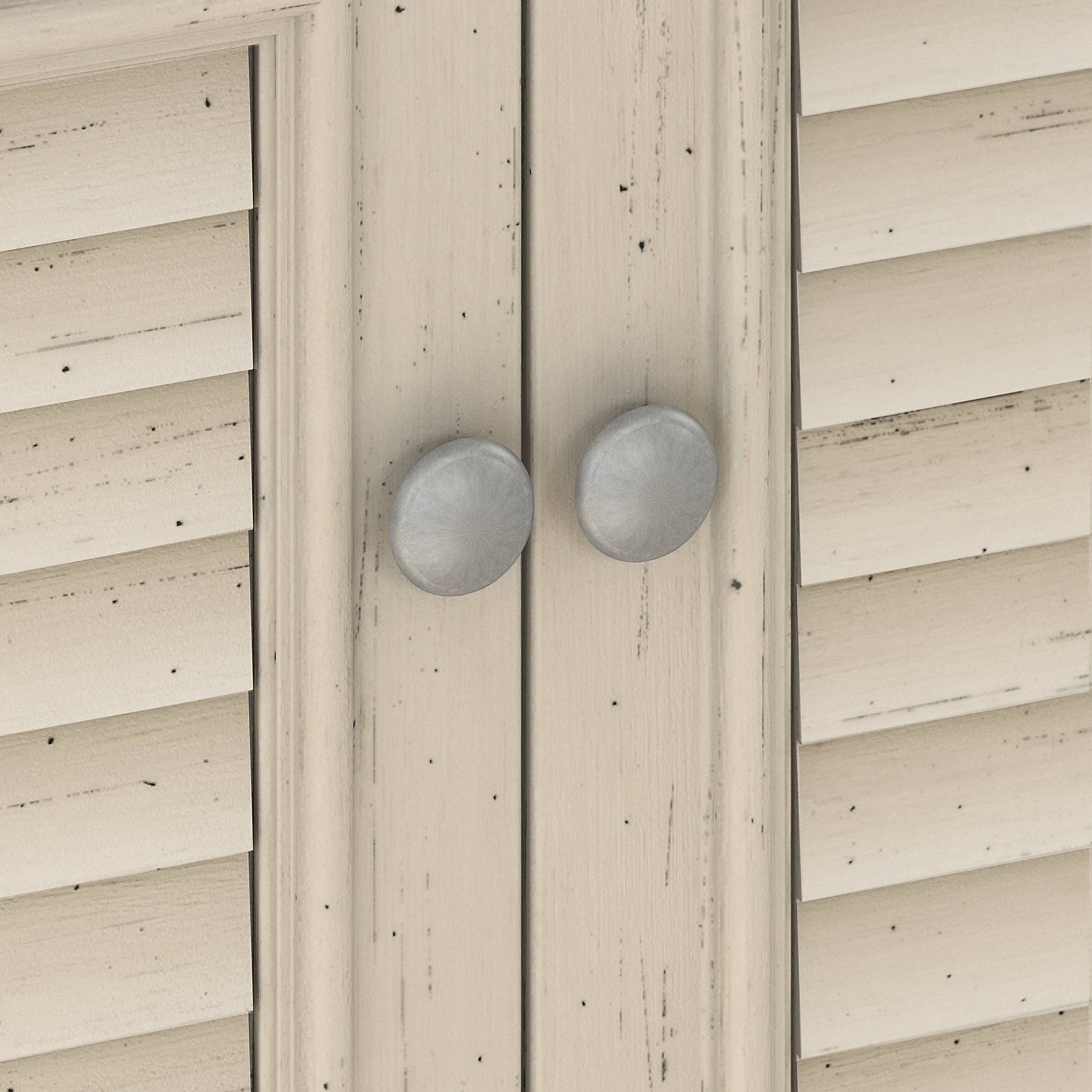 Armoire de rangement Fairview avec portes et étagères par Bush Furniture - 31,73 L x 12,76 l x 30,71 H