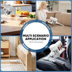 Aspirateur balai sans fil 3 en 1, léger pour tapis, sols durs, poils d'animaux et nettoyage de la maison