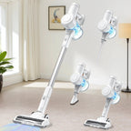 Aspirateur balai sans fil 3 en 1, léger pour tapis, sols durs, poils d'animaux et nettoyage de la maison