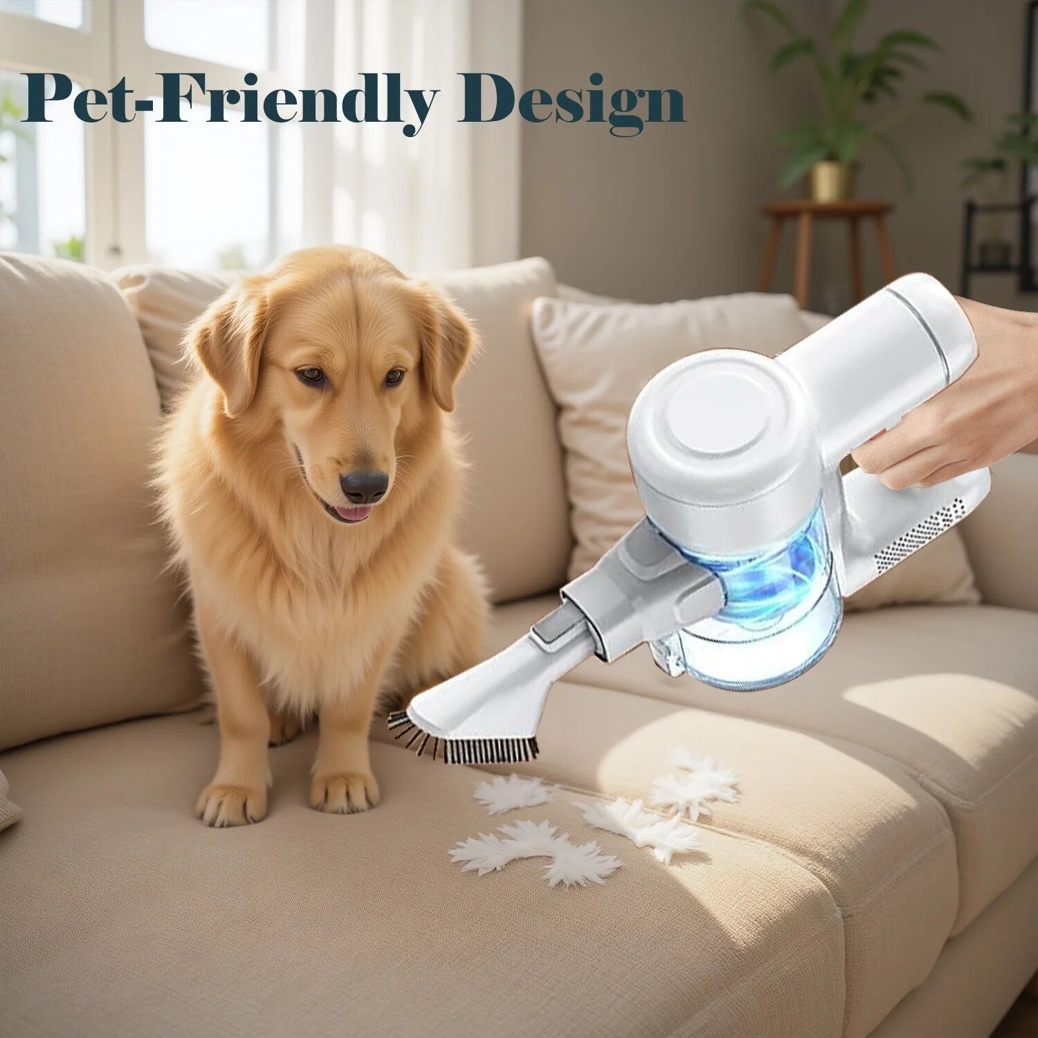 Aspirateur balai sans fil 3 en 1, léger pour tapis, sols durs, poils d'animaux et nettoyage de la maison