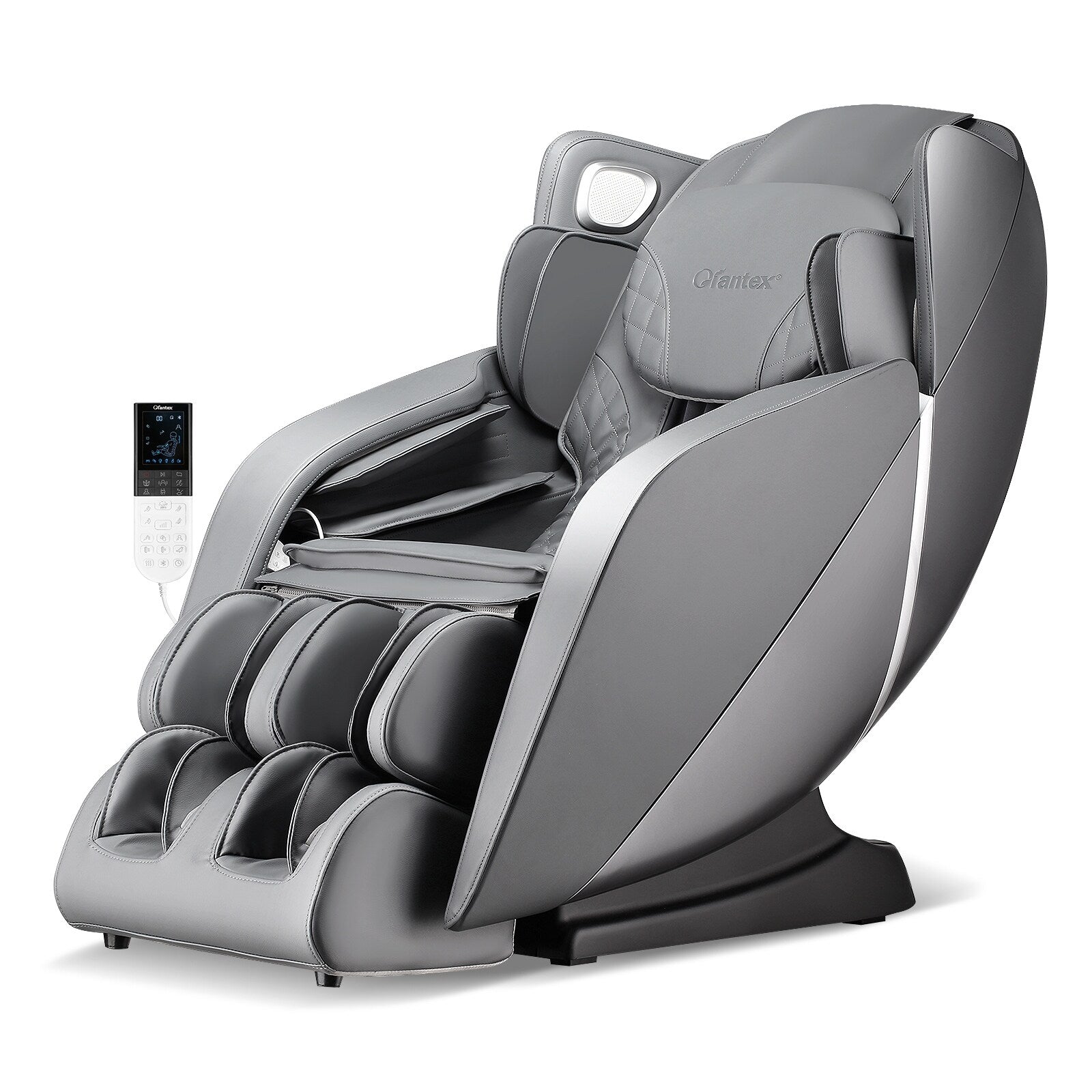 Fauteuil de massage complet Costway avec rouleau chauffant pour les pieds à commande vocale