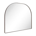 Grand miroir arqué TEHOME Dezerae pour manteau de cheminée, 40'' L x 32'' H