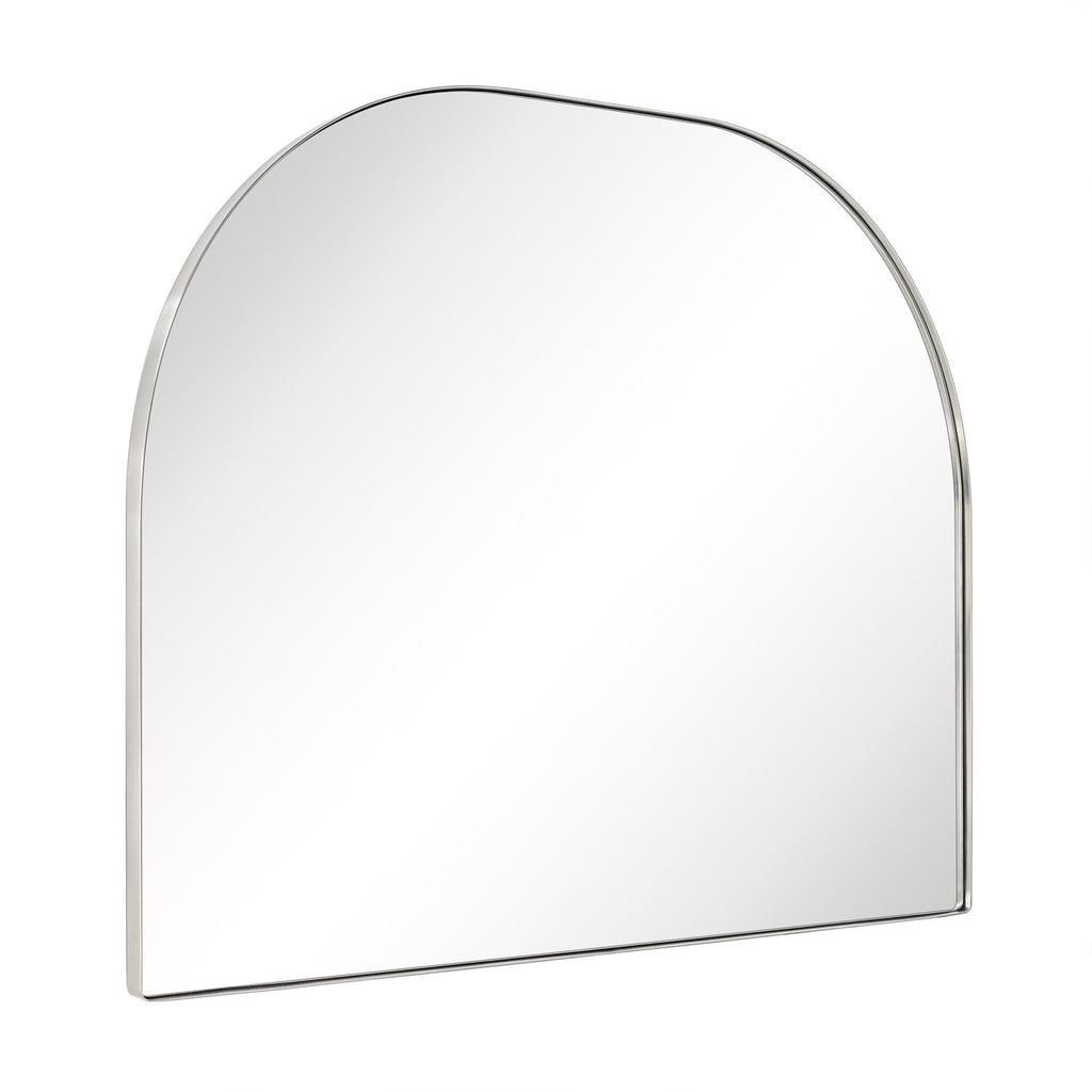 Grand miroir arqué TEHOME Dezerae pour manteau de cheminée, 40'' L x 32'' H