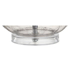 Lampe de table à LED Diamante 28,5 en verre, forme goutte d'eau, rose (lot de 2) par JONATHAN Y