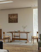 Table à manger en forme de sabot