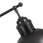 Suspension en forme de dôme de style industriel à 3 lampes, style ferme, en métal, pour îlot de cuisine linéaire, finition bronze huilé