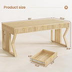 Bureau de direction de ferme Bureau à domicile Tiroir de classement Support d'écran Prise de courant