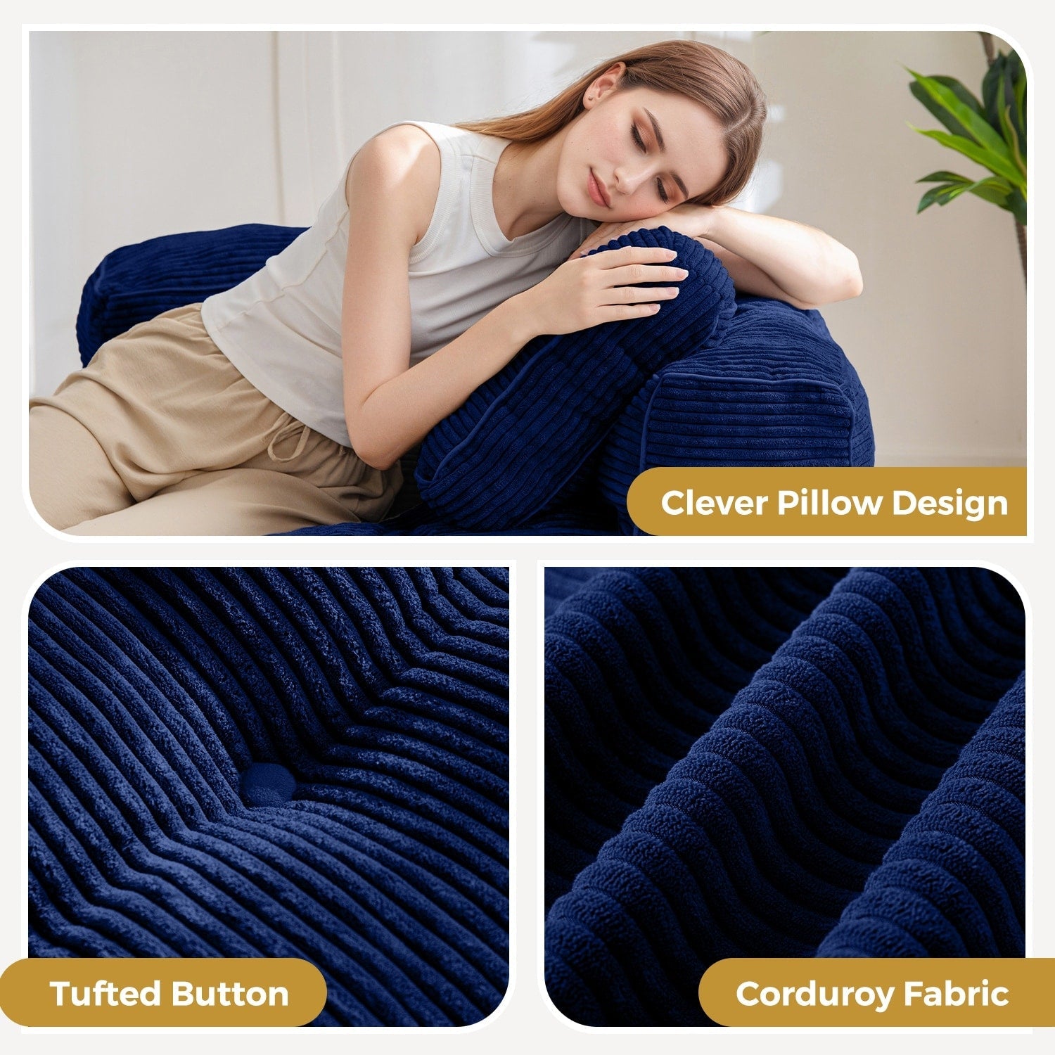 Canapé-lit pliable, canapé-lit en forme de L