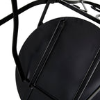 Ensemble de bistrot pliant d'extérieur en métal Glitzhome 3 pièces avec table et chaises