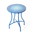 Ensemble de bistrot pliant d'extérieur en métal Glitzhome 3 pièces avec table et chaises