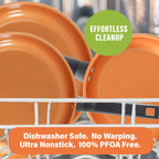 Batterie de cuisine antiadhésive anodisée dure Gotham Steel Pro Premier 10 pièces