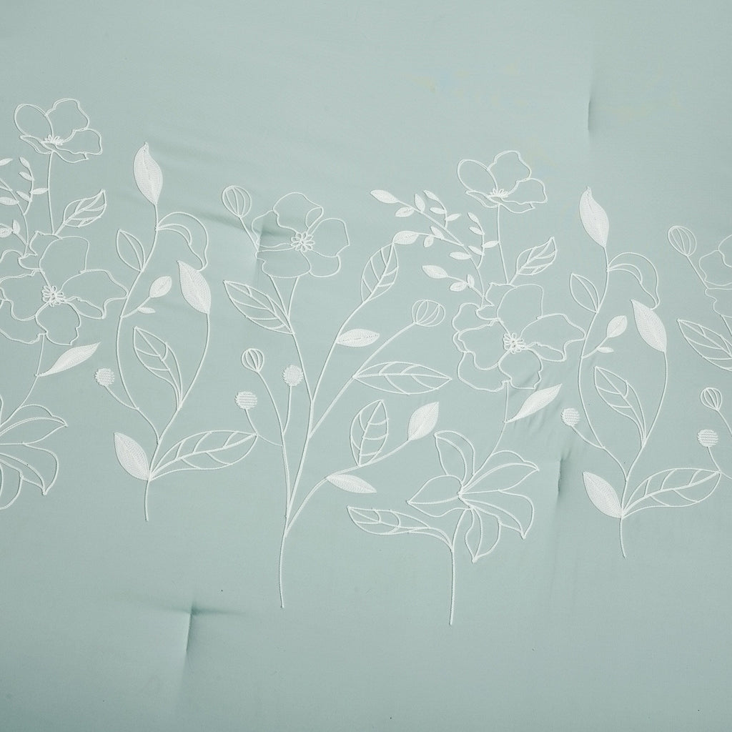 Ensemble de couette florale botanique Nanshing Taylor 7 pièces