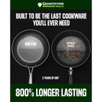 Batterie de cuisine anodisée dure Granitestone Armor Max 14 pièces