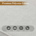 Canapé 3 places rembourré HOOOWOOO style milieu de siècle avec pieds en bois pour salon