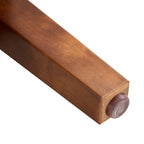 Banc à chaussures d'entrée, banc de rangement en tissu et bois massif, banc rembourré de 43 pouces pour salon et chambres