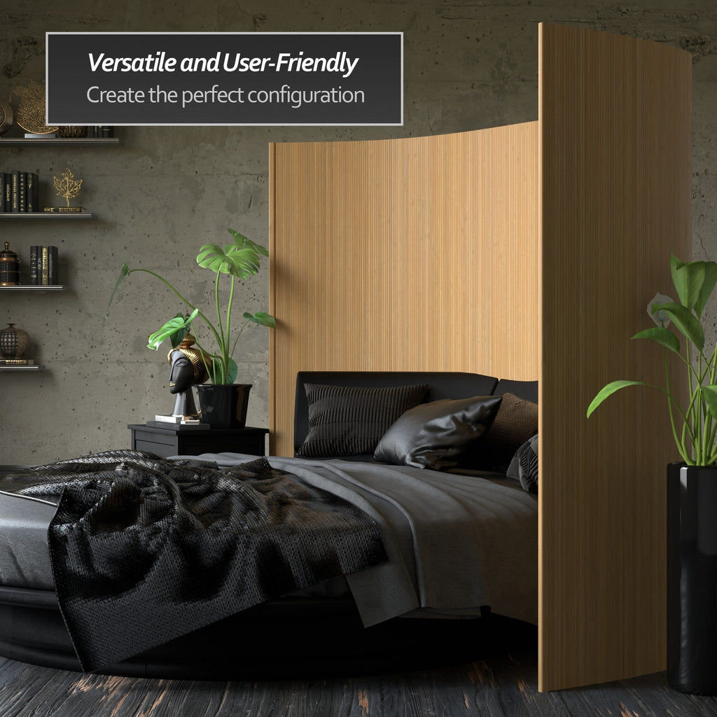 Paravent en bambou fait main de 6 pieds (Chine)