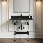 Robinet de salle de bain à large entraxe Heritage de 8 po