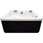 Spa 51 jets Home and Garden pour 5 personnes avec jets en acier inoxydable et ozone - 80 x 80 x 34