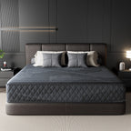 Matelas hybride en mousse à mémoire de forme SweDrea Plush 8/12 po, respirant et rafraîchissant, certifié CertiPUR-US, SGS et OEKO-TEX