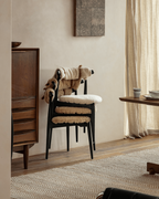 Chaise de salle à manger en forme de cœur