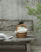 Panier cabas en rotin