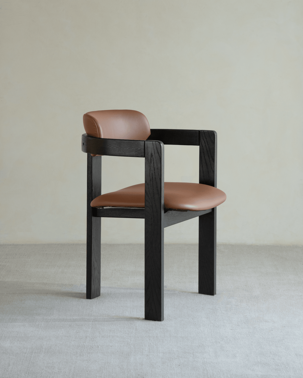 Fauteuil en cuir Pampelune