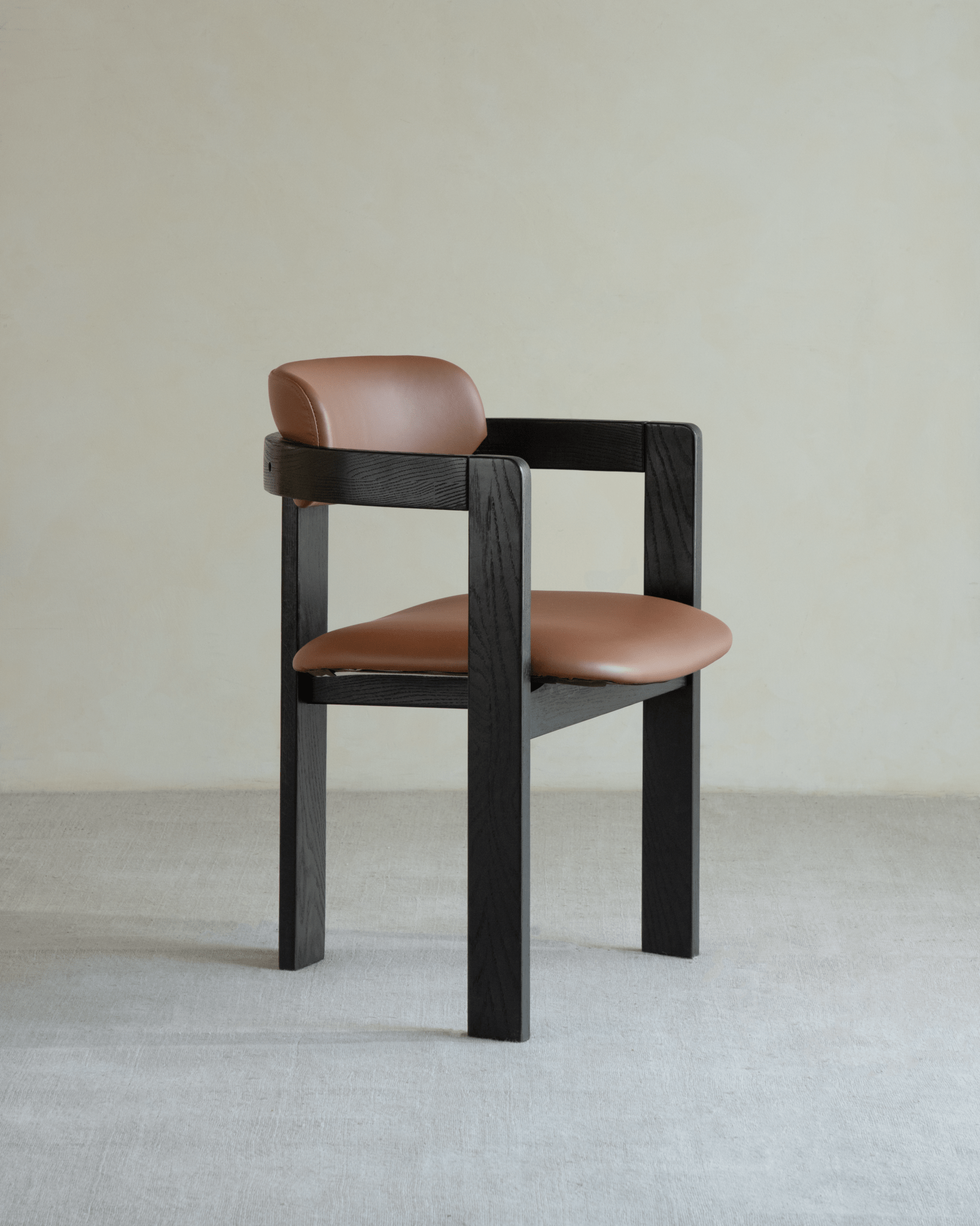 Fauteuil en cuir Pampelune