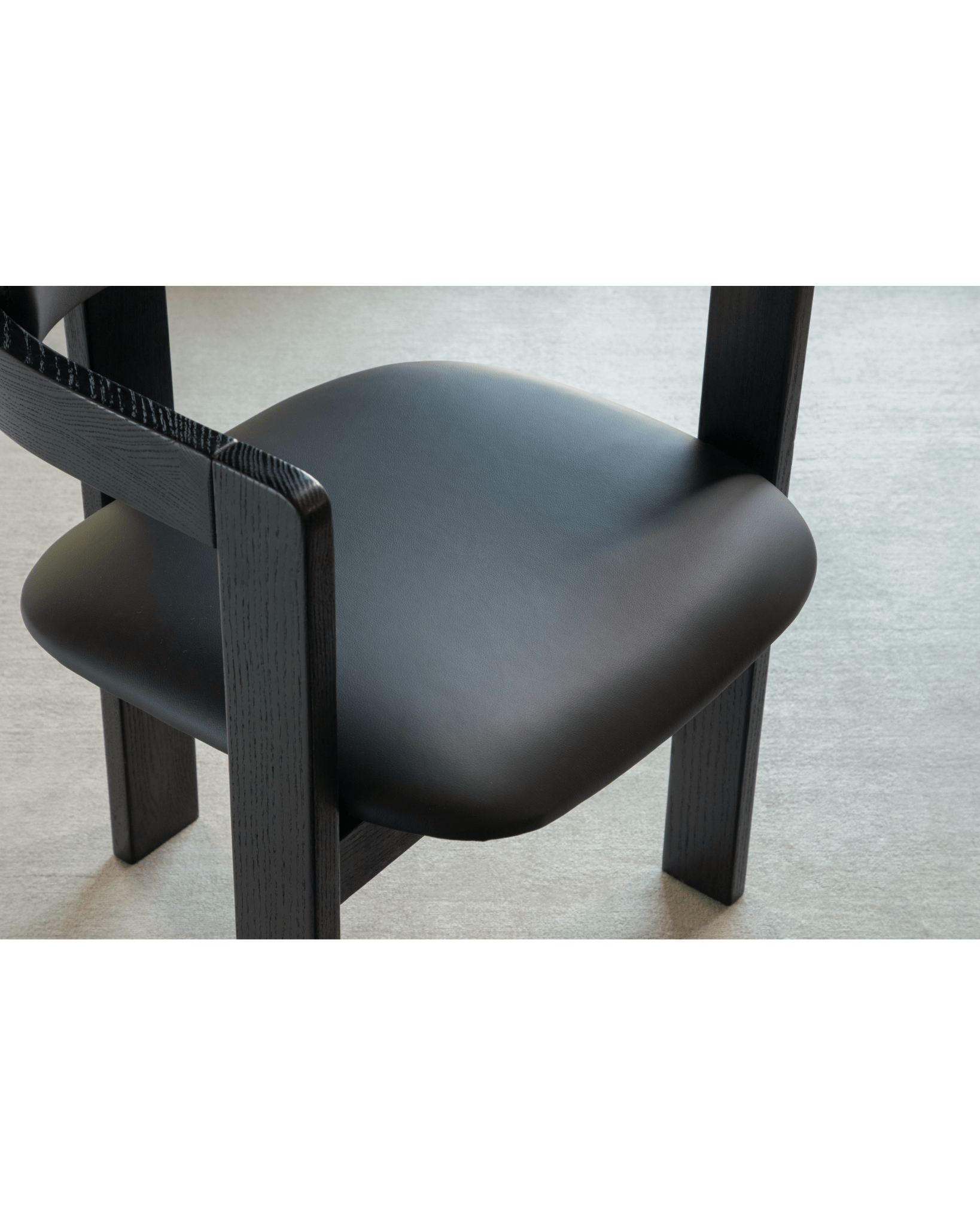 Fauteuil en cuir Pampelune