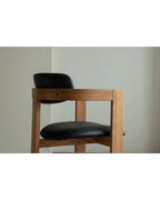 Fauteuil en cuir Pampelune