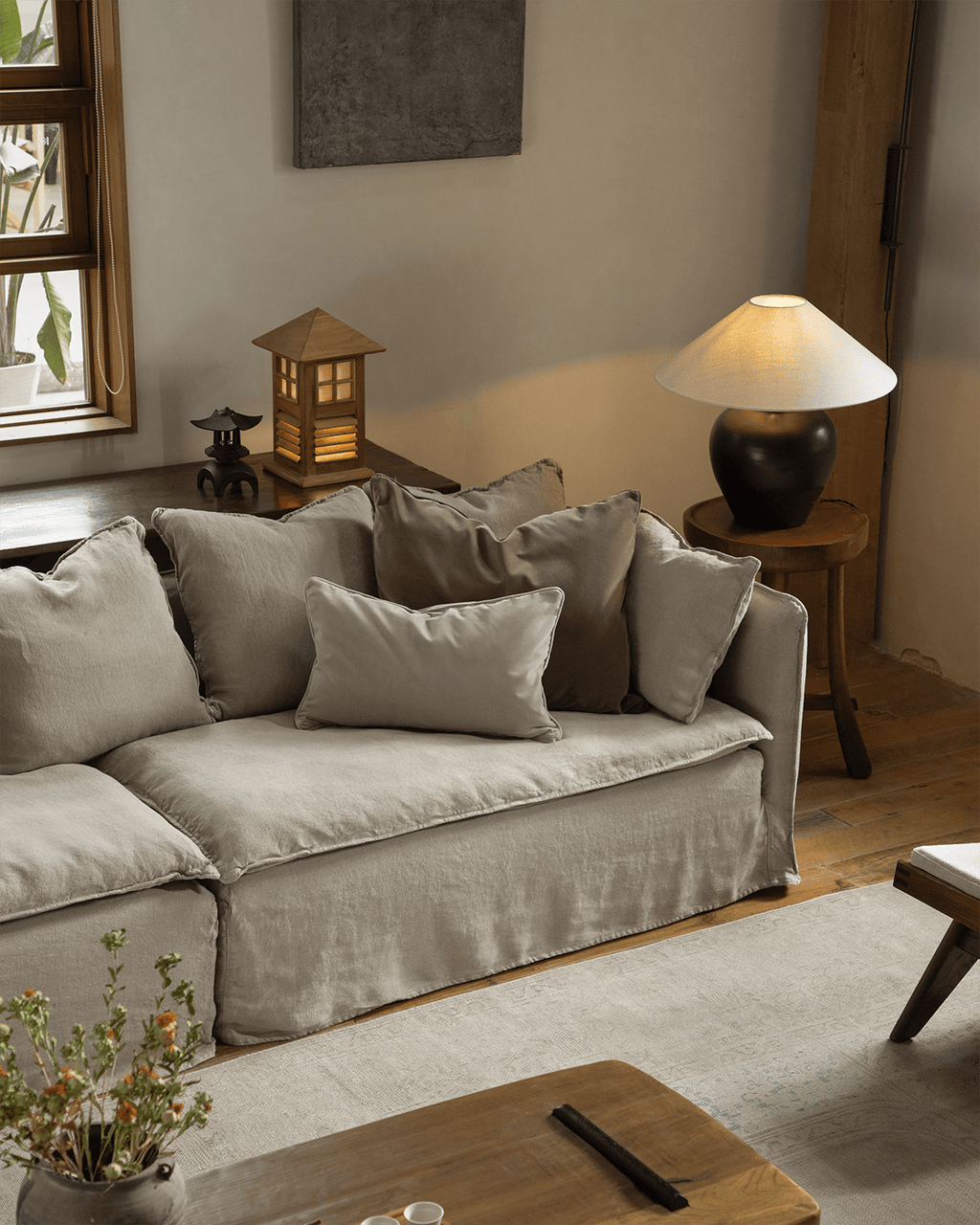 Canapé d'angle Camille