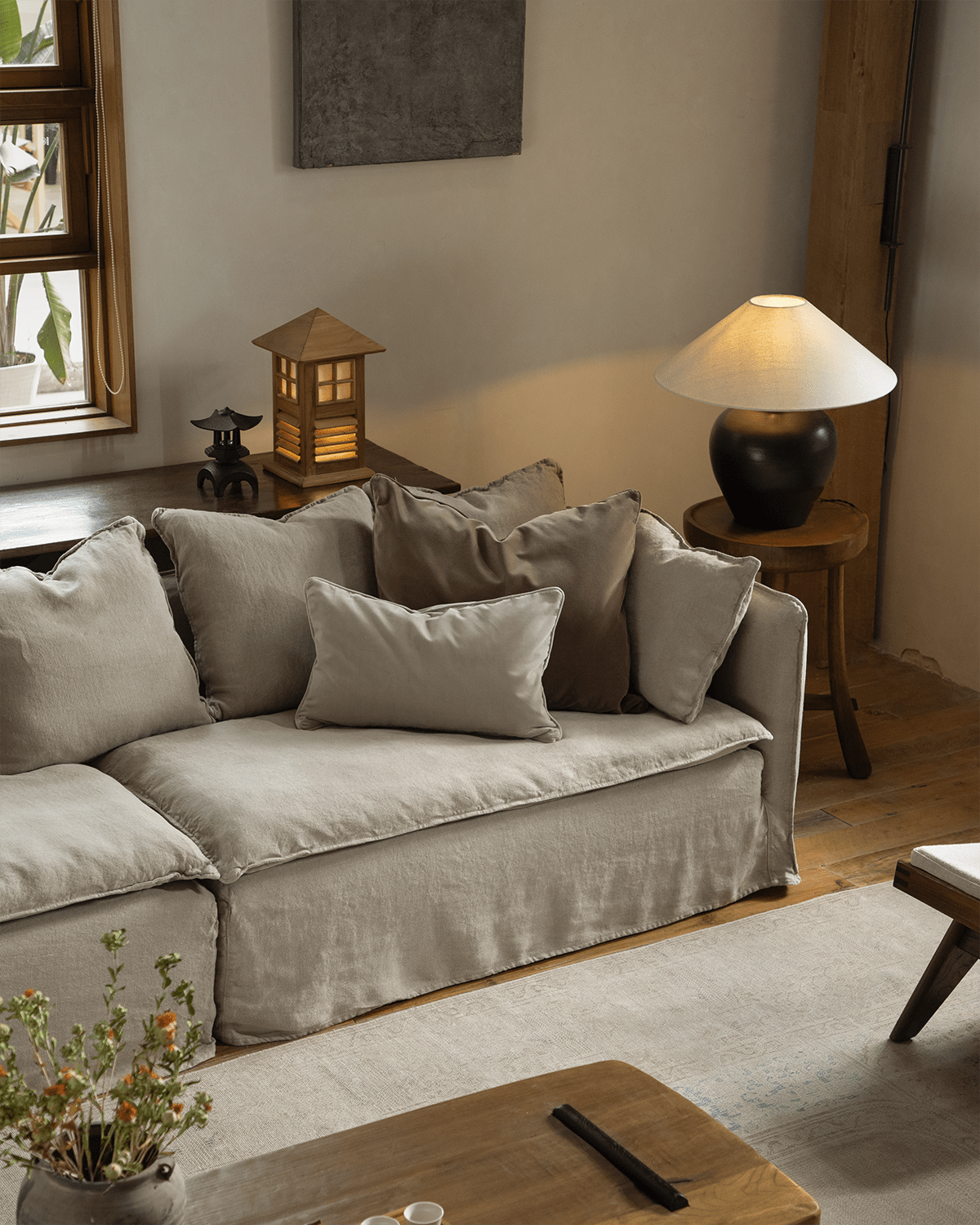 Canapé d'angle Camille