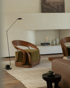 Fauteuil lounge en rotin Undina
