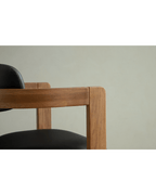 Fauteuil en cuir Pampelune