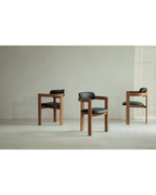 Fauteuil en cuir Pampelune