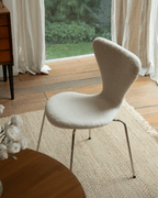 Fauteuil Pietra en peau de mouton retournée