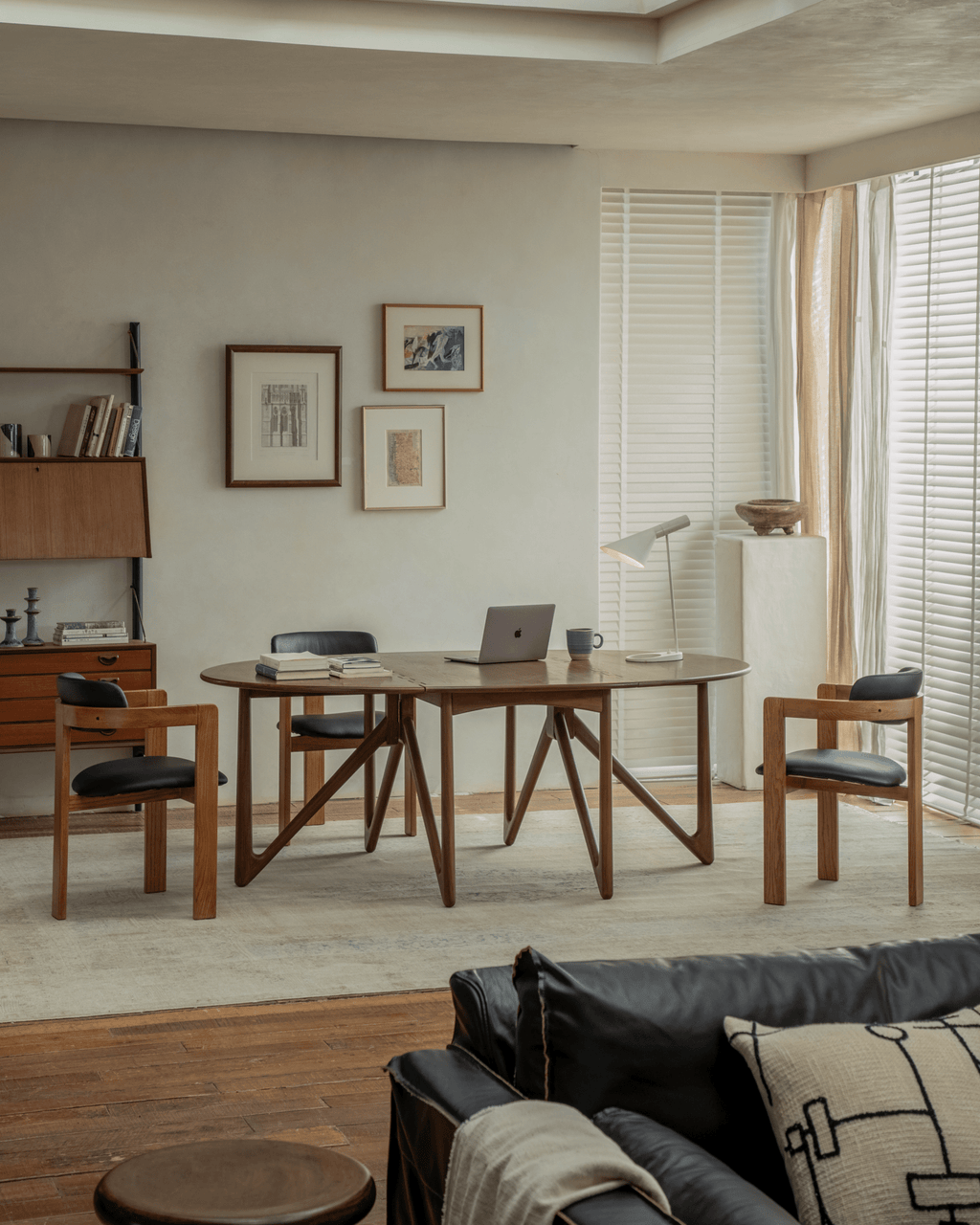 Fauteuil en cuir Pampelune