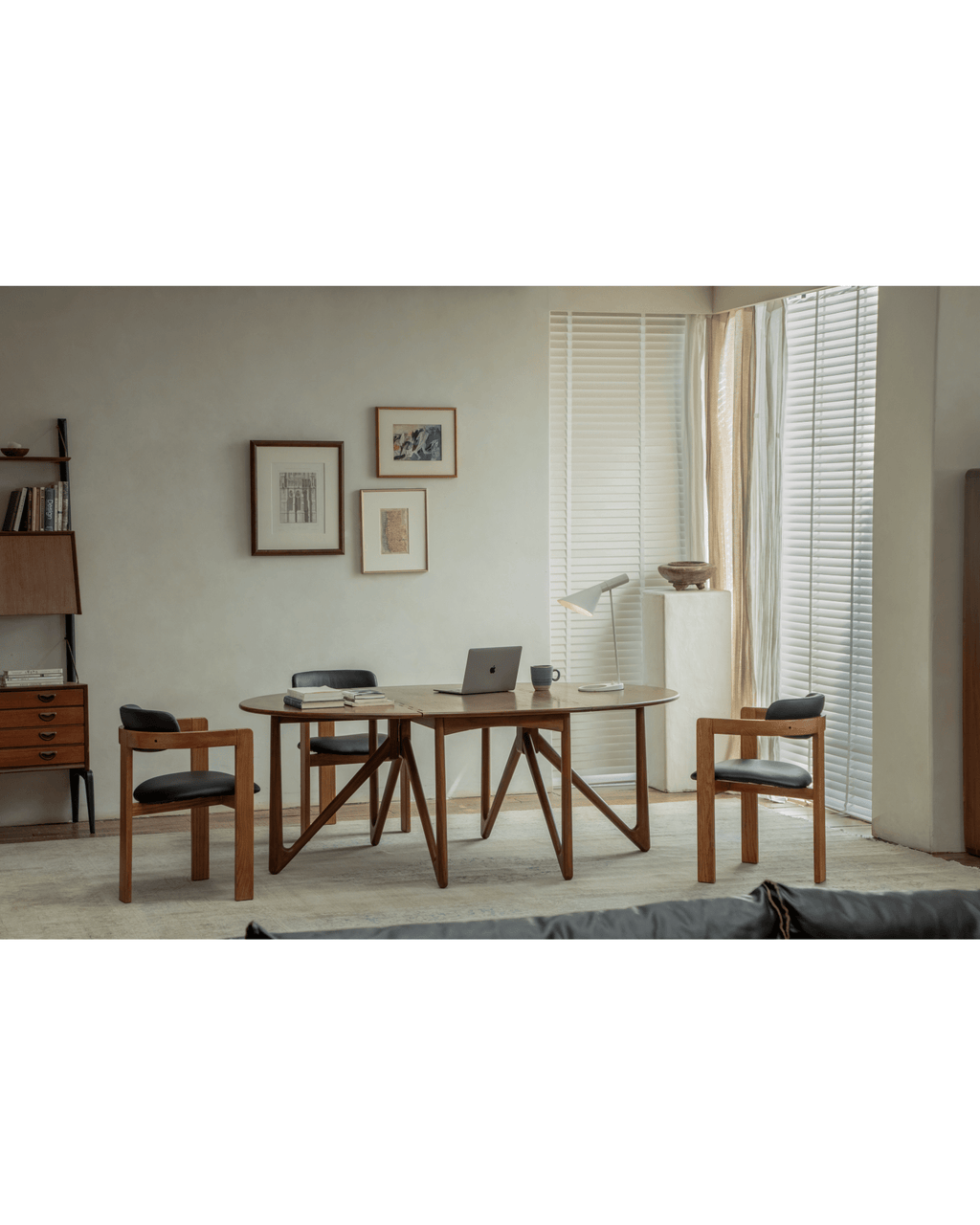 Fauteuil en cuir Pampelune