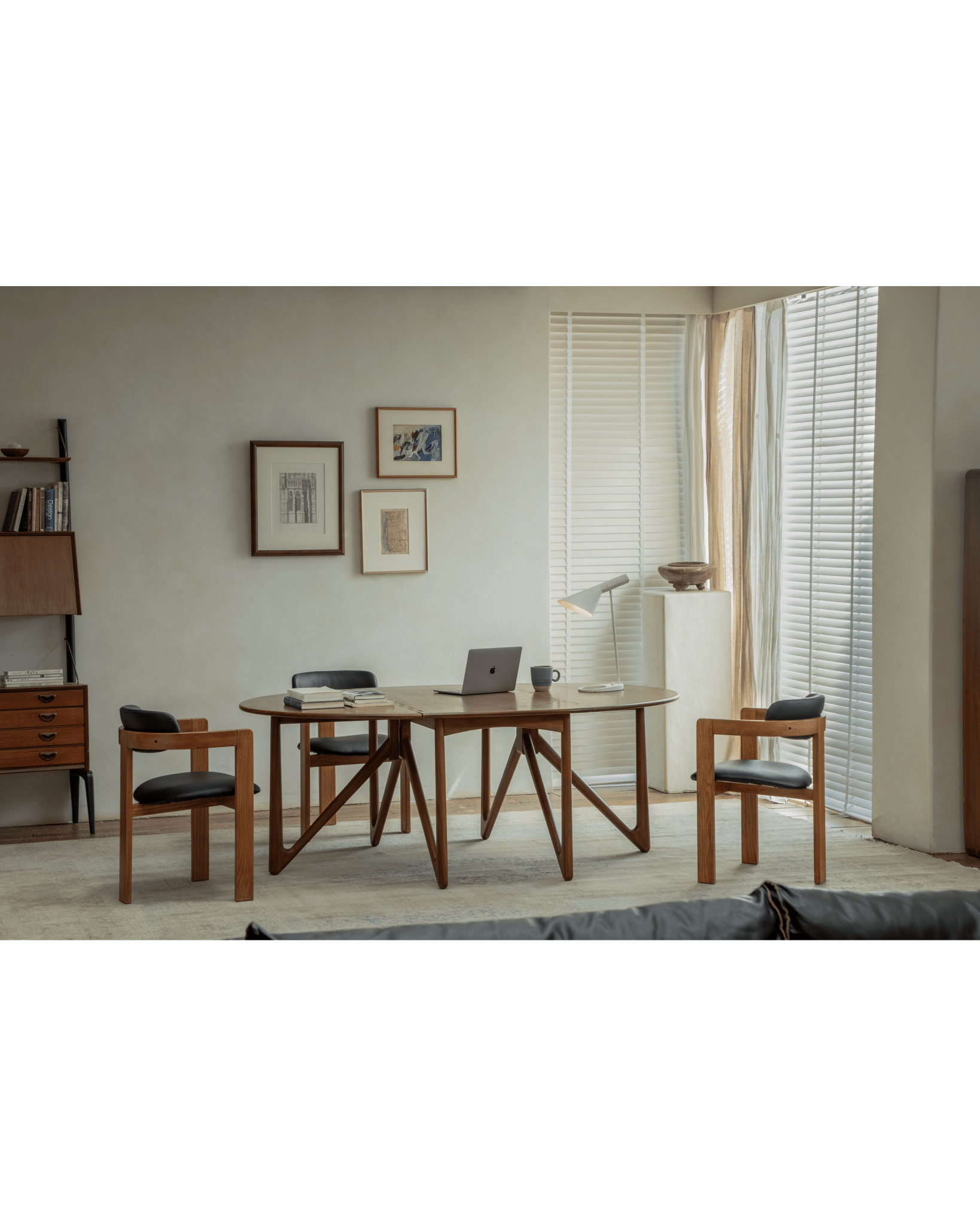 Fauteuil en cuir Pampelune