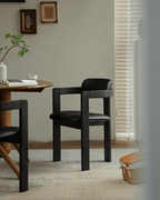 Fauteuil en cuir Pampelune