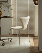 Fauteuil Pietra en peau de mouton retournée