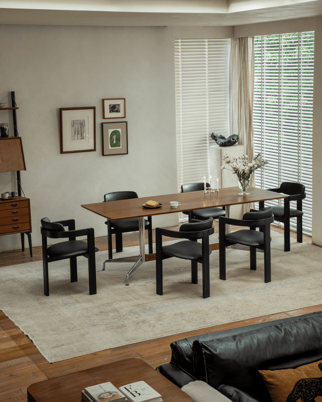 Fauteuil en cuir Pampelune