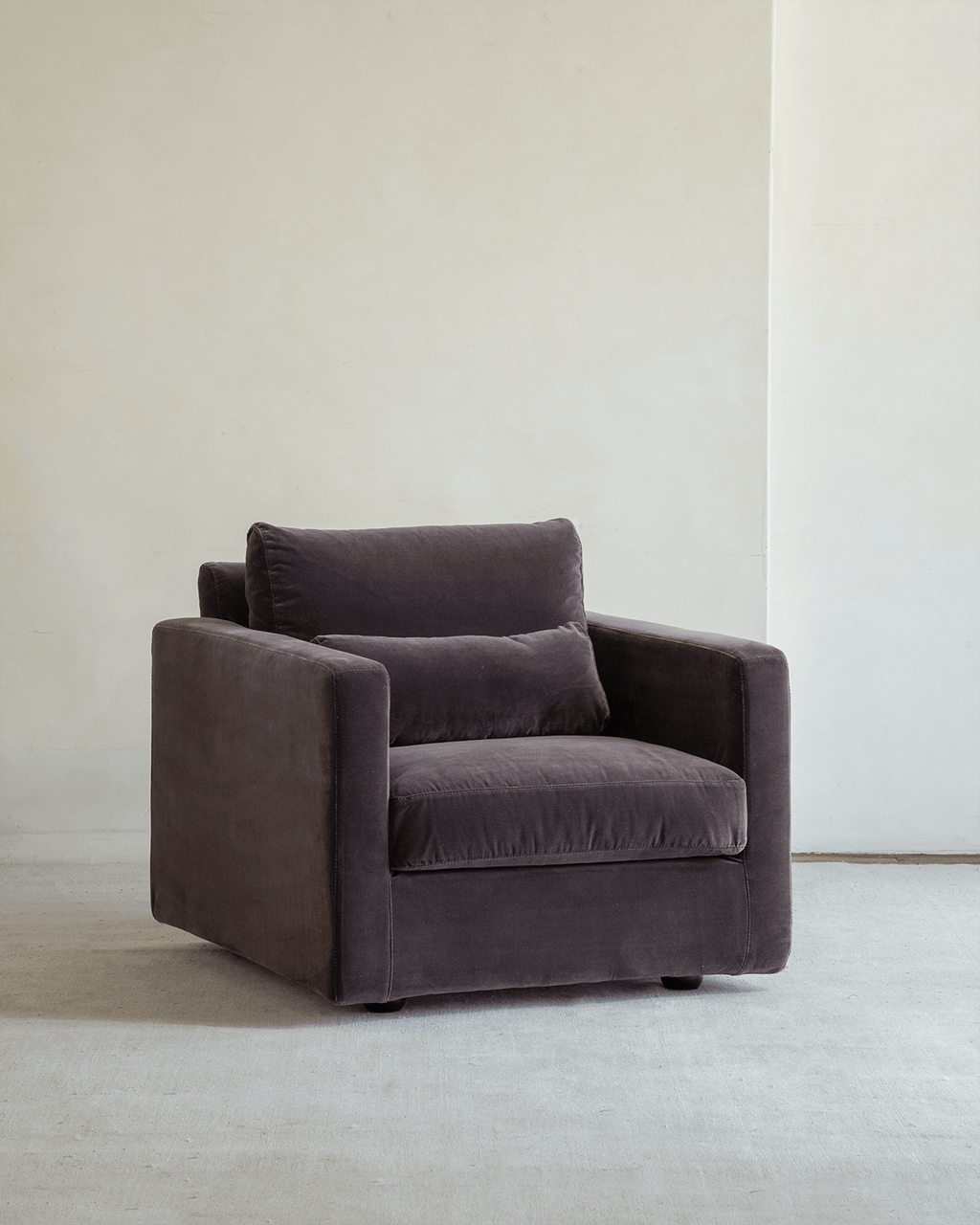 Fauteuil Sofia en velours