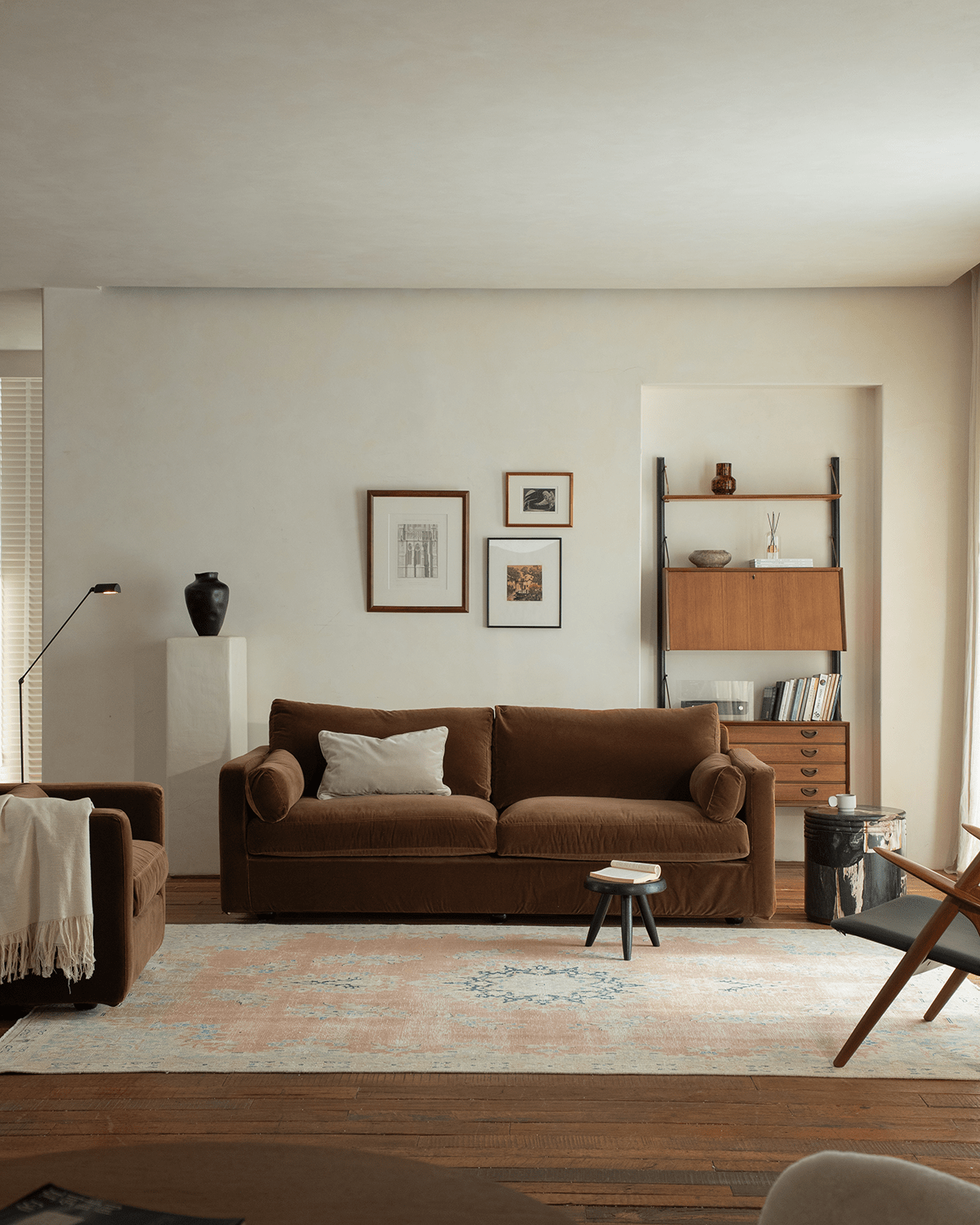 Fauteuil Sofia en velours